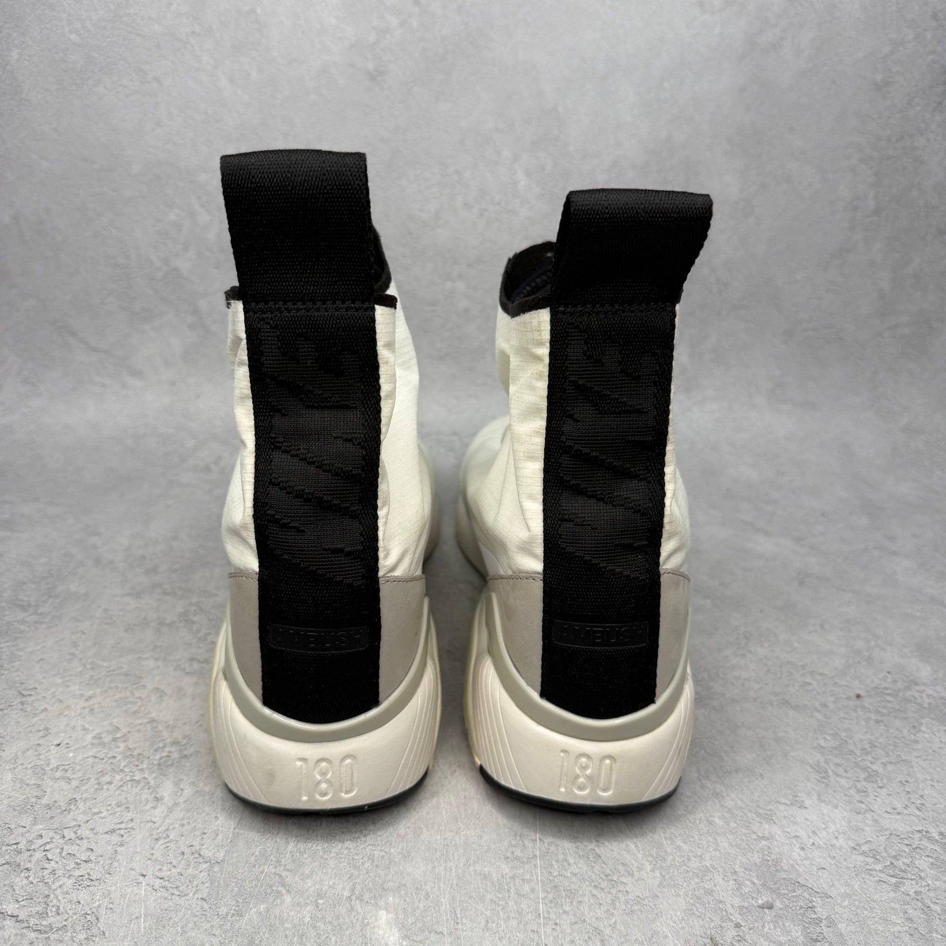 Nike Air Max 180 High AMBUSH White *pre - owned* SIZE 10 - Kicks Collective PA - Nike - BV0145-100 - Men's Shoes - 10M/11.5W - Pre - Owned - No Box