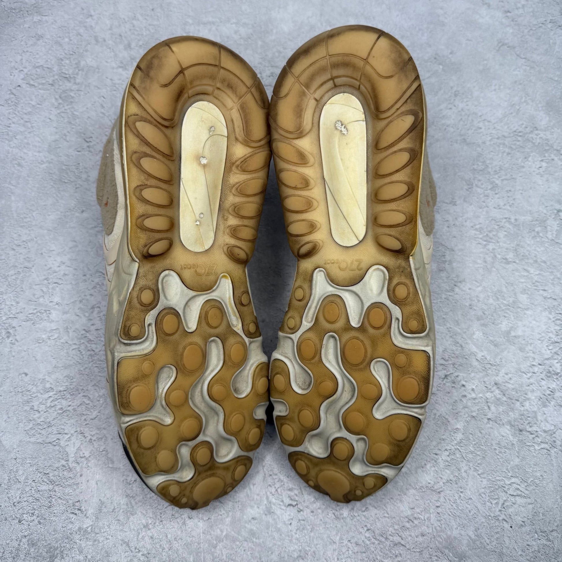 Nike Air Max 270 React ENG Travis Scott Cactus Trails *pre - owned* SIZE 8 - Kicks Collective PA - Nike - CT2864-200 - Men's Shoes - 8M/9.5W - Pre - Owned - No Box