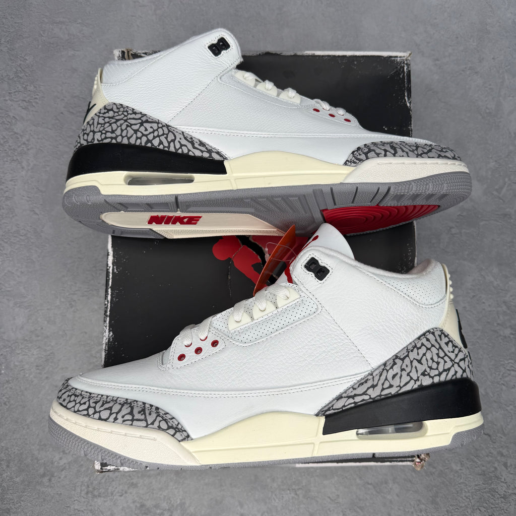 Jordan 3 Retro White Cement Reimagined *pre-owned* SIZE 13