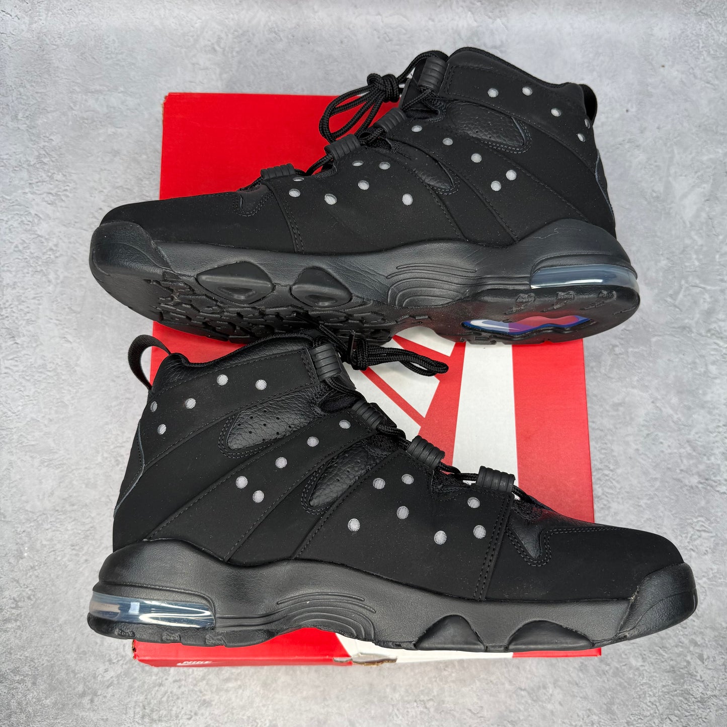 Nike Air Max 2 CB '94 Triple Black *pre-owned* SIZE 13