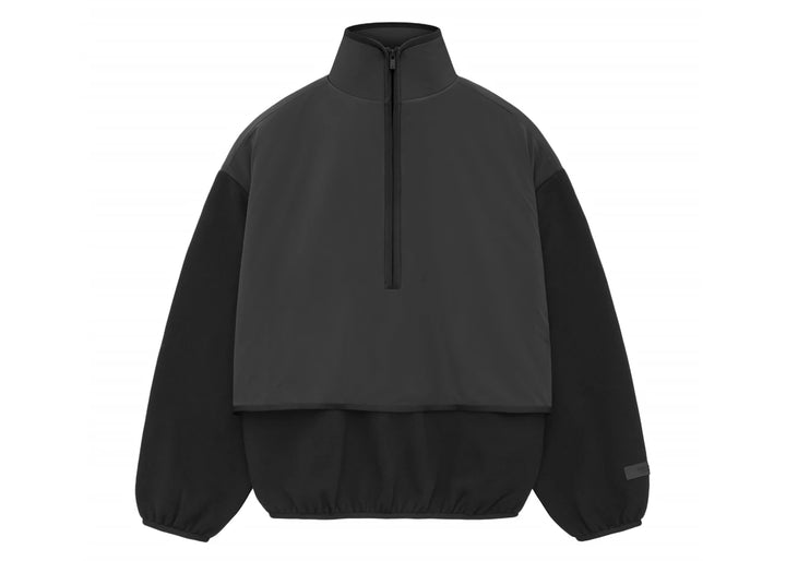 Fear of God Essentials Core Collection Nylon Fleece Mockneck Black/ Black - Kicks Collective PA - Fear of God - 202SU244300F - Apparel - M - Brand New