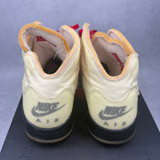 Jordan 5 Retro Off-White Sail *pre-owned* SIZE 12
