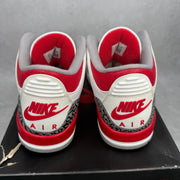 Jordan 3 Retro Fire Red (2022) *pre-owned* SIZE 10.5