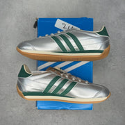 adidas Country OG Silver Metallic Collegiate Green (Women's) 5.5W (New) - back