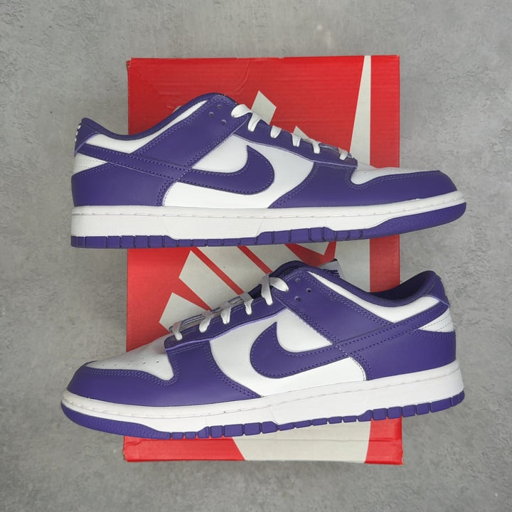Nike Dunk Low Championship Court Purple 10.5 (Pre-Owned) - front