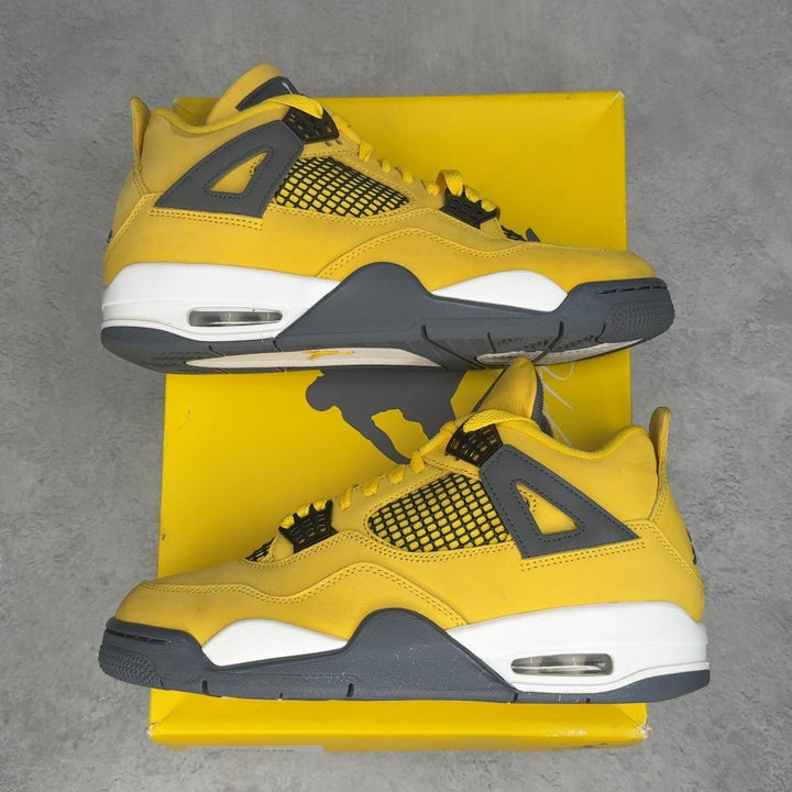 Jordan 4 Retro Lightning (2021) 9.5 (Pre-Owned) - Kicks Collective PA - Jordan - CT8527-700-9.5-PO-7 - Pre-Owned Sneakers - 9.5M / 11W