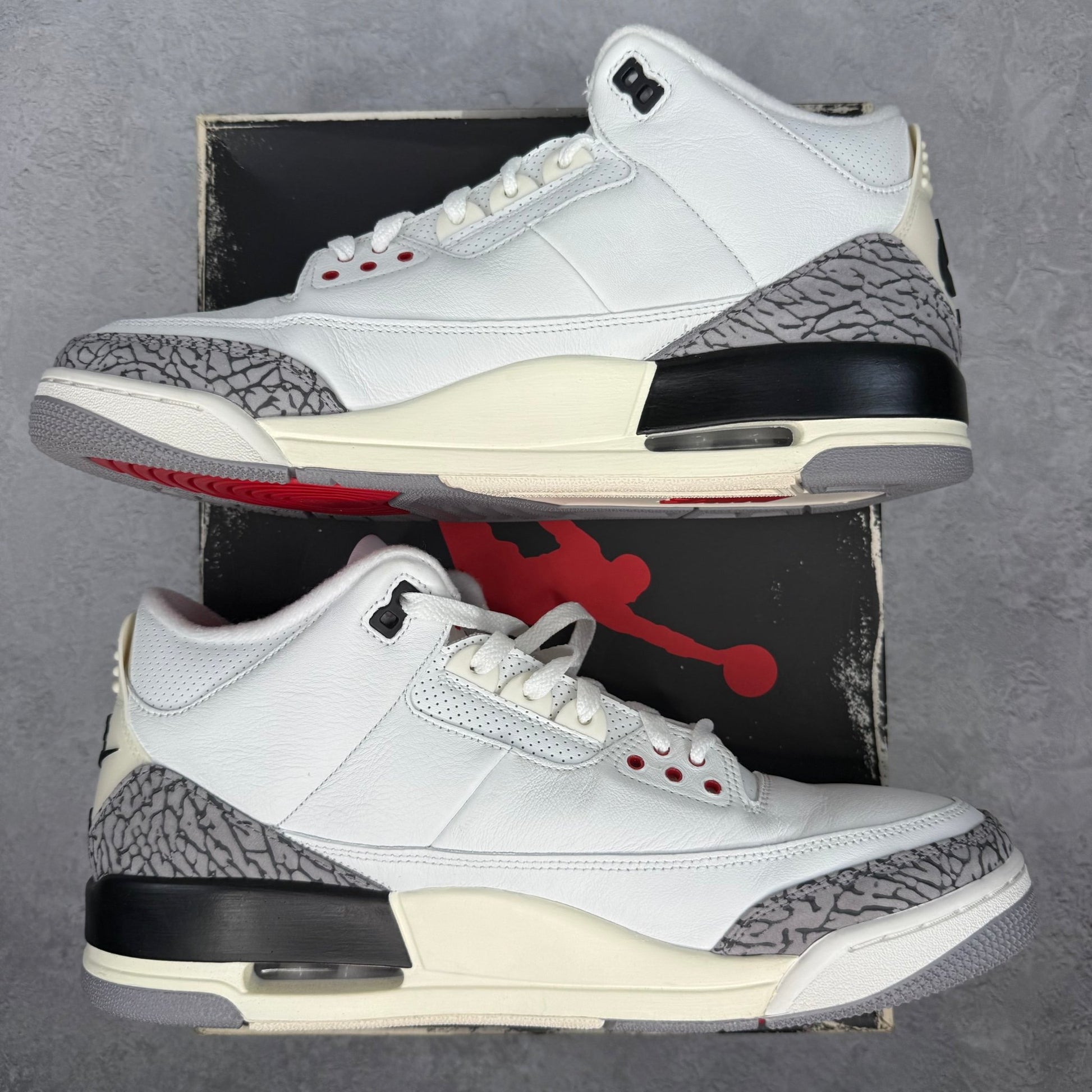 Jordan 3 Retro White Cement Reimagined *pre - owned* SIZE 13 - Kicks Collective PA - Jordan - DN3707 - 100 - Men's Shoes - 13M/14.5W - Pre - Owned