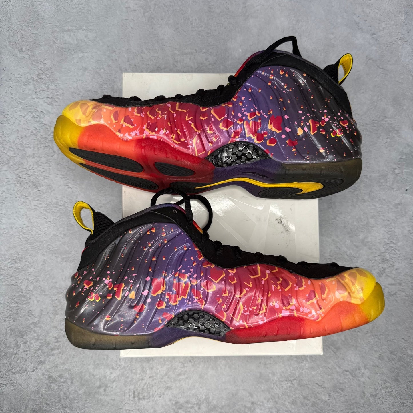 Nike Air Foamposite Pro Area 72 Asteroid *pre - owned* SIZE 12 - Kicks Collective PA - Nike - 616750-600 - Men's Shoes - 12M/13.5W - Pre - Owned