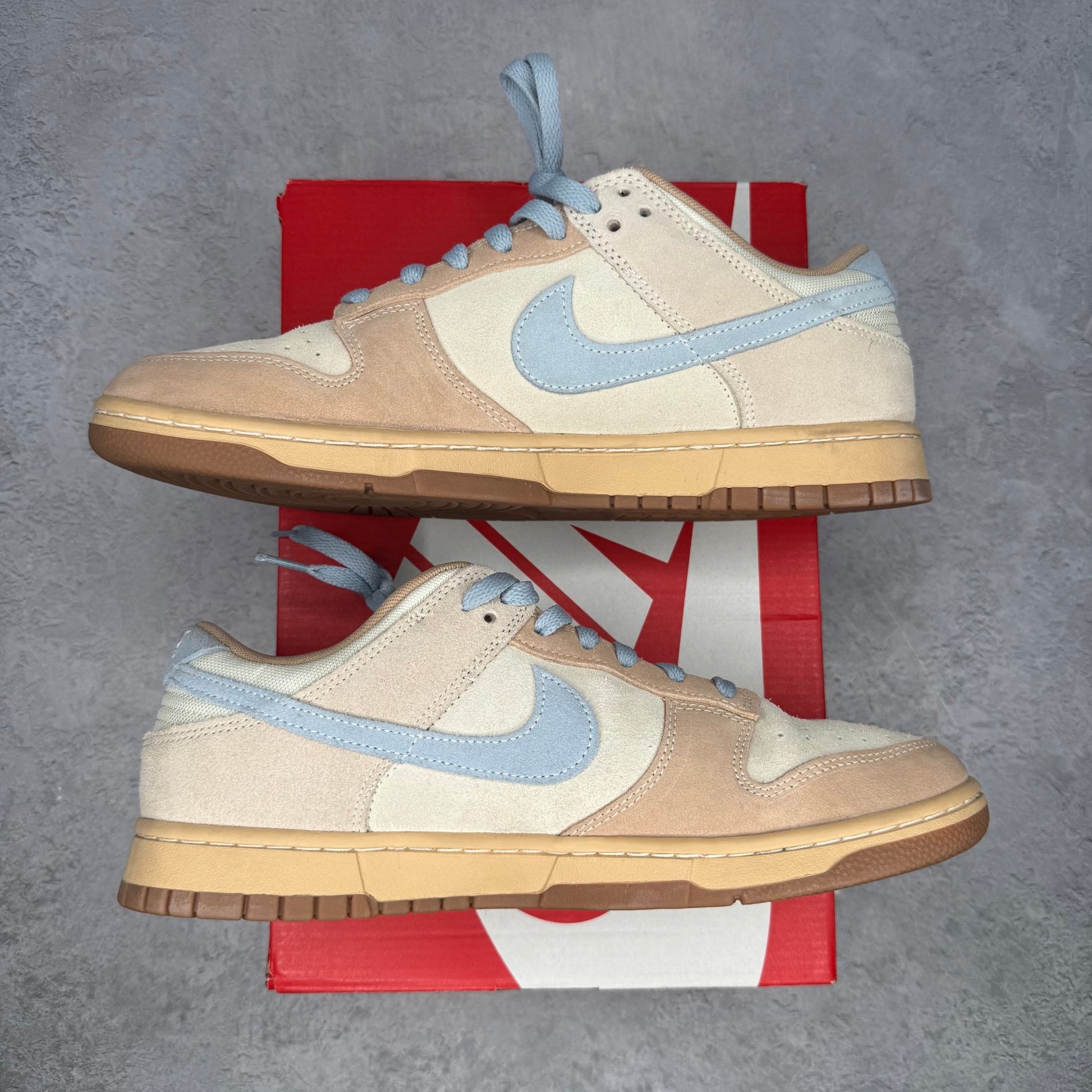 Nike Dunk Low Sanddrift Light Armory Blue *pre - owned* SIZE 11 - Kicks Collective PA - Nike - HF0106-100 - Men's Shoes - 11M/12.5W - Pre - Owned
