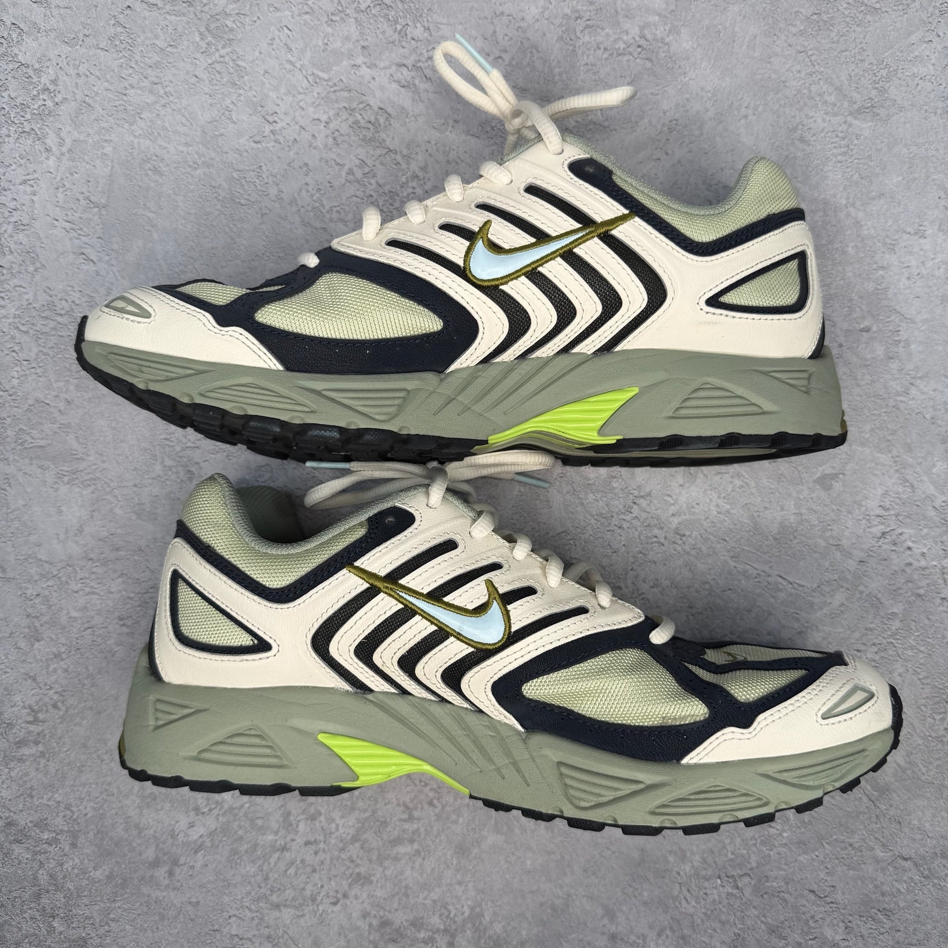 Nike Air Peg 2K5 Olive Aura Jade Horizon *pre - owned* SIZE 11 - Kicks Collective PA - Nike - HQ3444 - 343 - Men's Shoes - 11M/12.5W - Pre - Owned