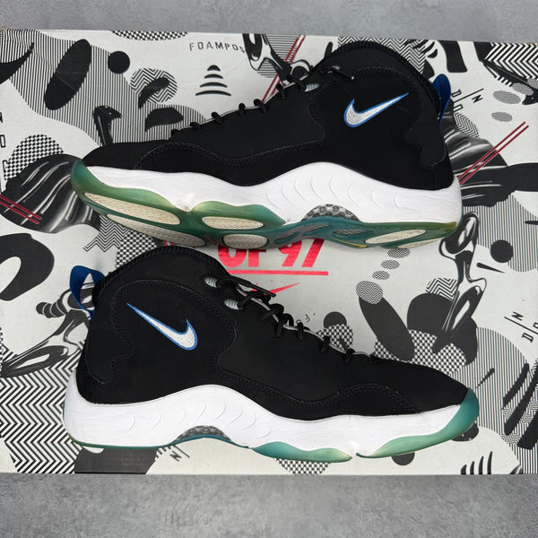 Nike Basketball Class of 97 Pack (missing Foamposite) *pre - owned* SIZE 10.5 - Kicks Collective PA - Nike - 808643-100 - Men's Shoes - 10.5M/12W - Pre - Owned - Original Box (Damaged)