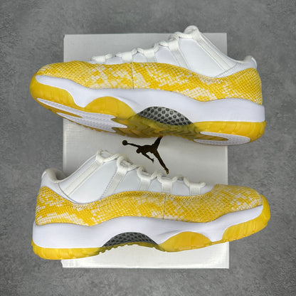Jordan 11 Retro Low Yellow Snakeskin (Women's)