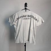 Chrome Hearts Shoulder Logo T-Shirt Tee White *pre-owned* SIZE XXL