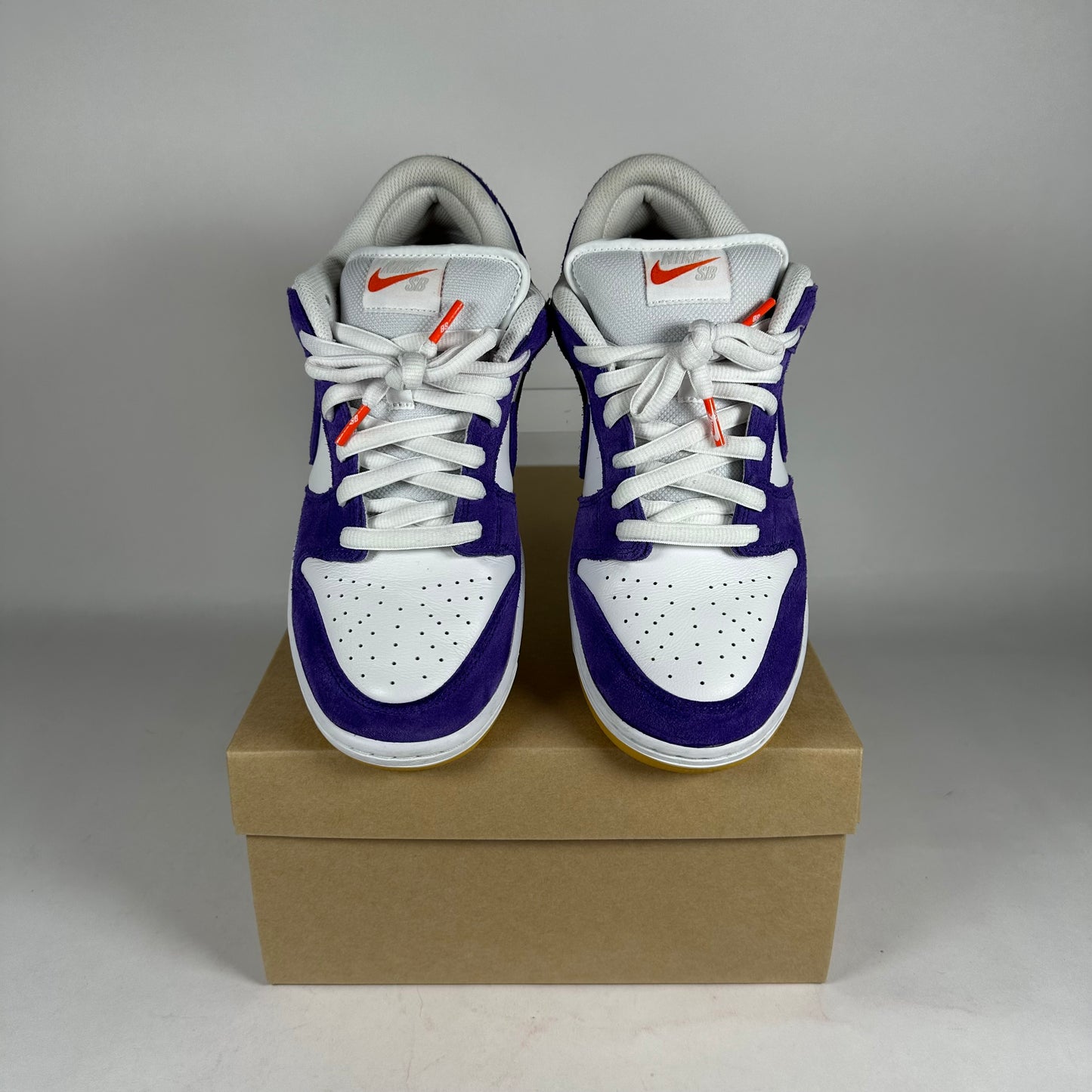 Nike SB Dunk Low Orange Label Court Purple *pre-owned* size 9.5