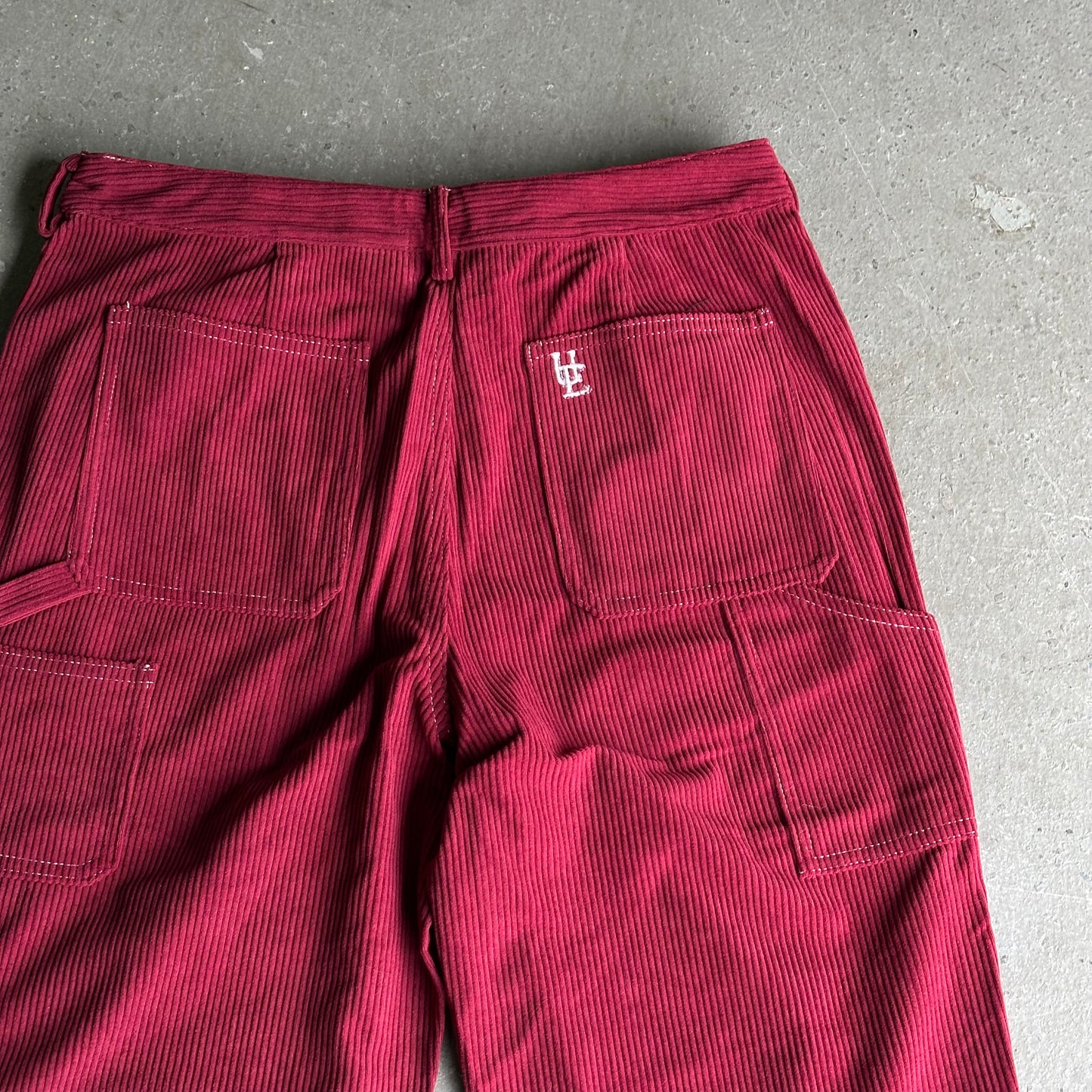 Unjust Emotions Corduroy Double Knee Utility Pocket Pants