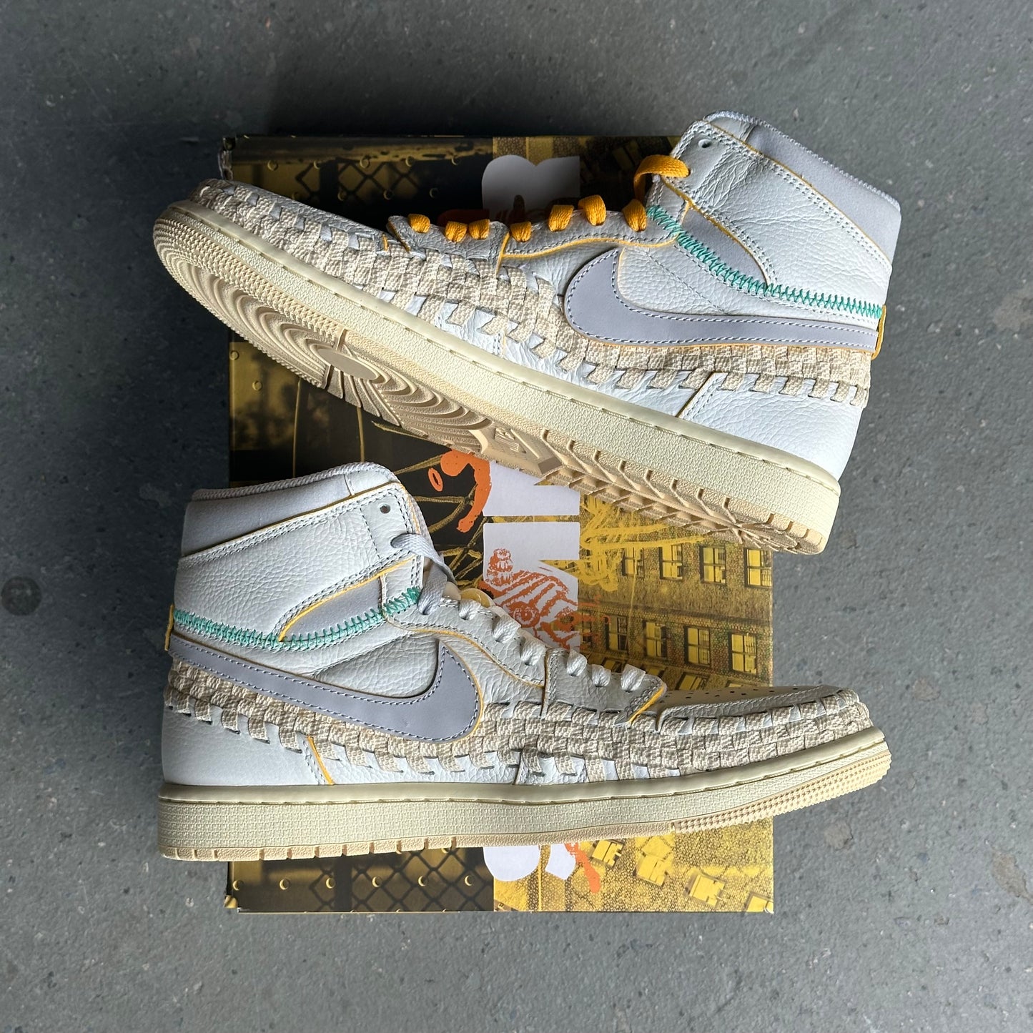 Jordan 1 Retro High OG SP Union LA Bephies Beauty Supply Summer of ‘96  *pre-owned* (SIZE 8)