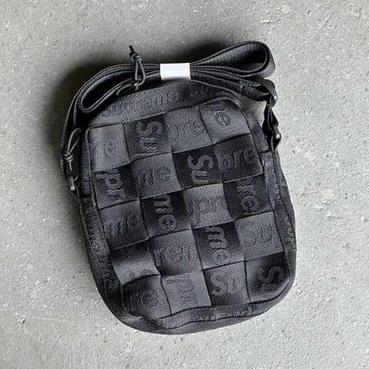 Supreme Woven Shoulder Bag (SS24) Black