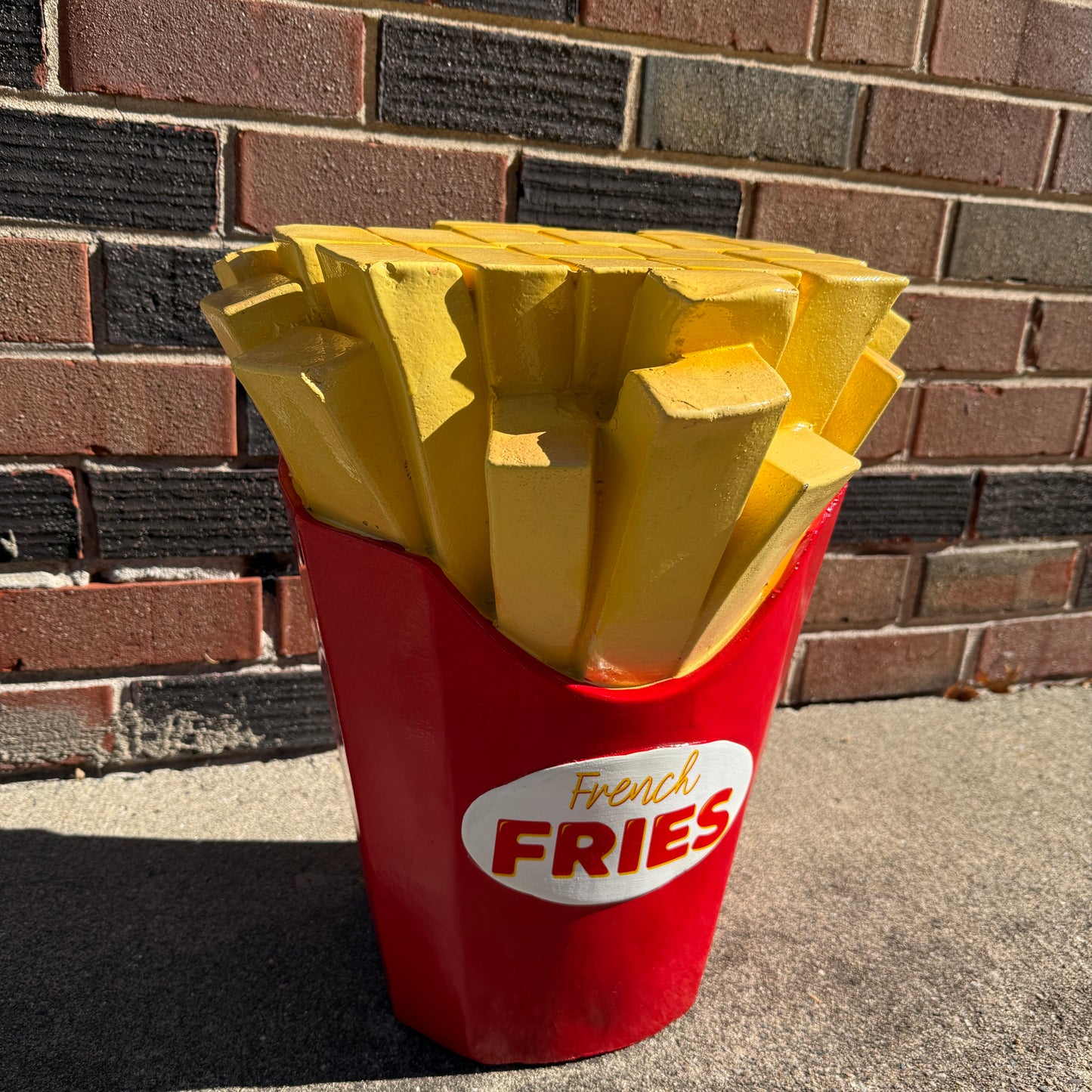 TikTok Viral French Fries Stool (DELIVERY ONLY)