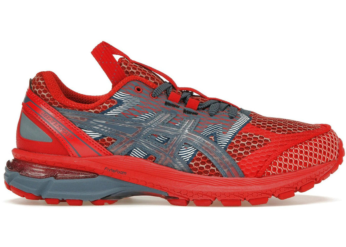 ASICS US4-S Gel-Terrain Kiko Kostadinov Classic Red Wood Crepe - Kicks Collective PA - ASICS - 1203A394-600 - Men's Shoes - 9.5M/11W - Brand New