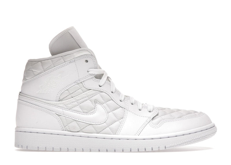 Jordan 1 Mid Quilted White (Women's) - Kicks Collective PA - Jordan - DB6078-100-5W - sneakers - Y / 1.5W