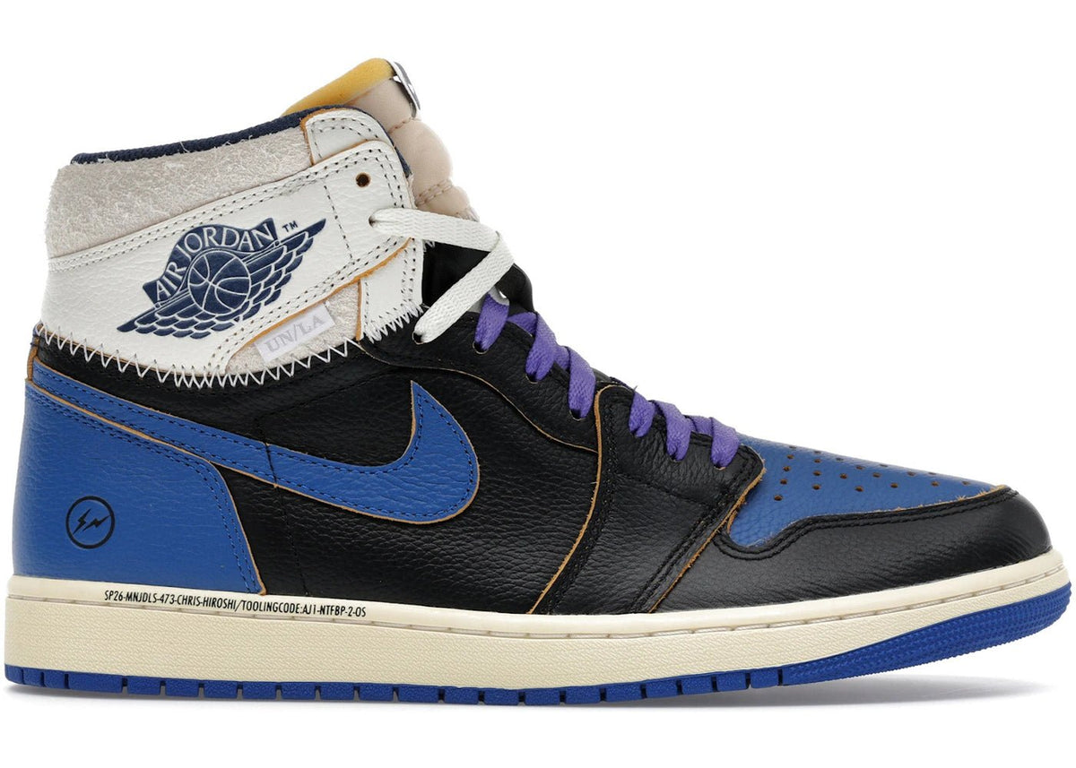 Jordan 1 Retro High OG SP Fragment x Union LA Sport Royal - Kicks Collective PA - Jordan - IO7847-001 - Men's Shoes - 7.5M/9W - Brand New