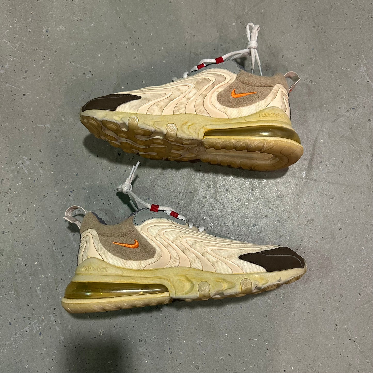 Nike Air Max 270 React ENG Travis Scott Cactus Trails *pre-owned* (SIZE 10.5)