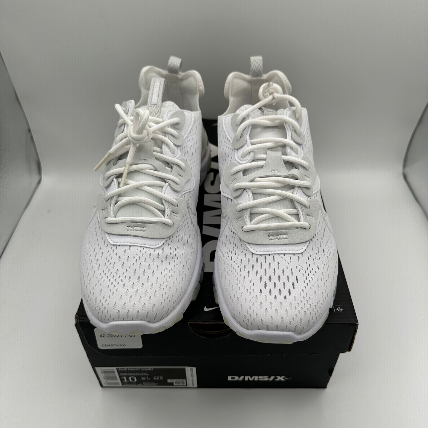 Nike React Vision White Light Smoke Grey