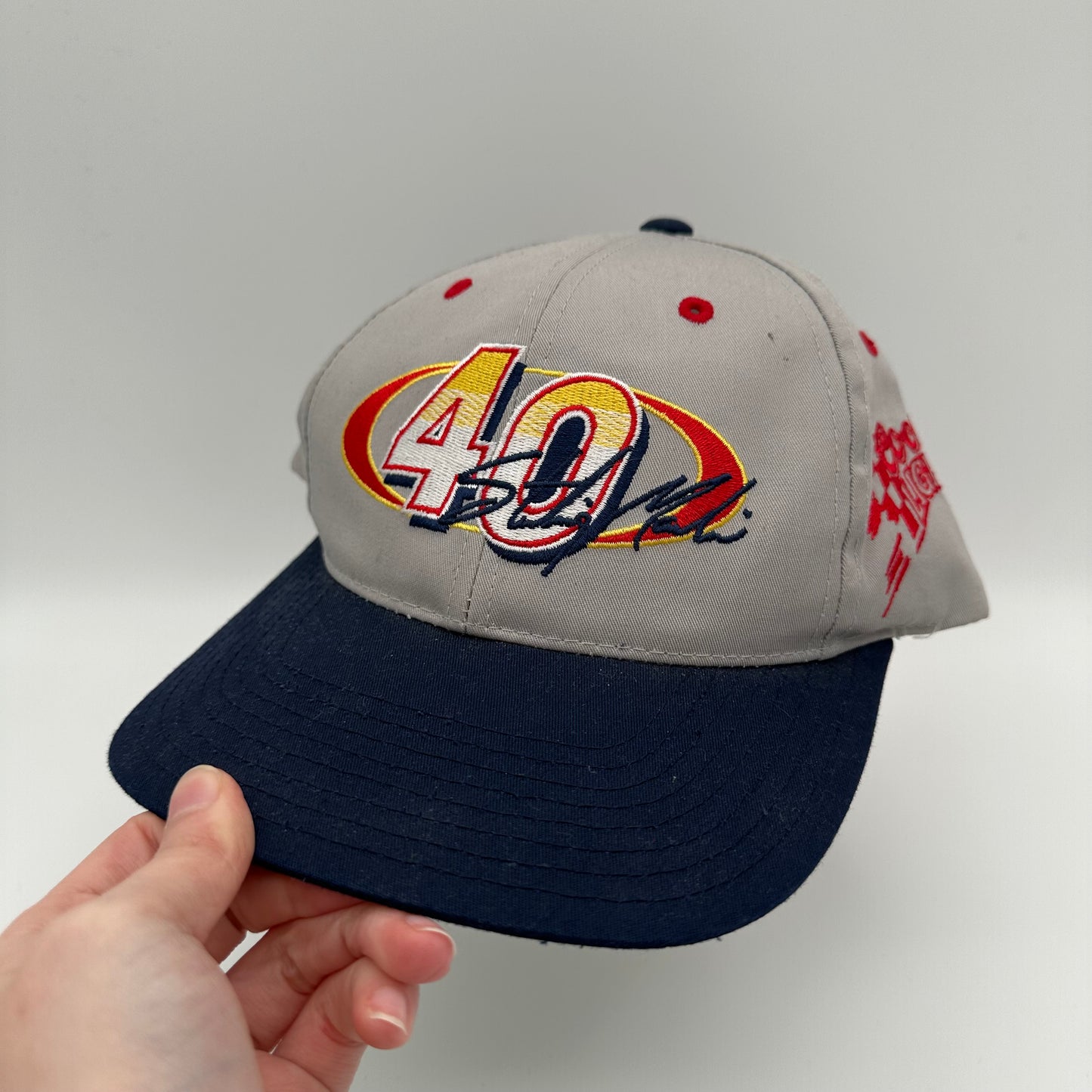 NASCAR Sterling Marlin Signature Coors Light Baseball Hat *pre-owned*