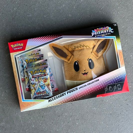 Pokémon Scarlet & Violet Prismatic Evolutions Accessory Pouch Special Collection