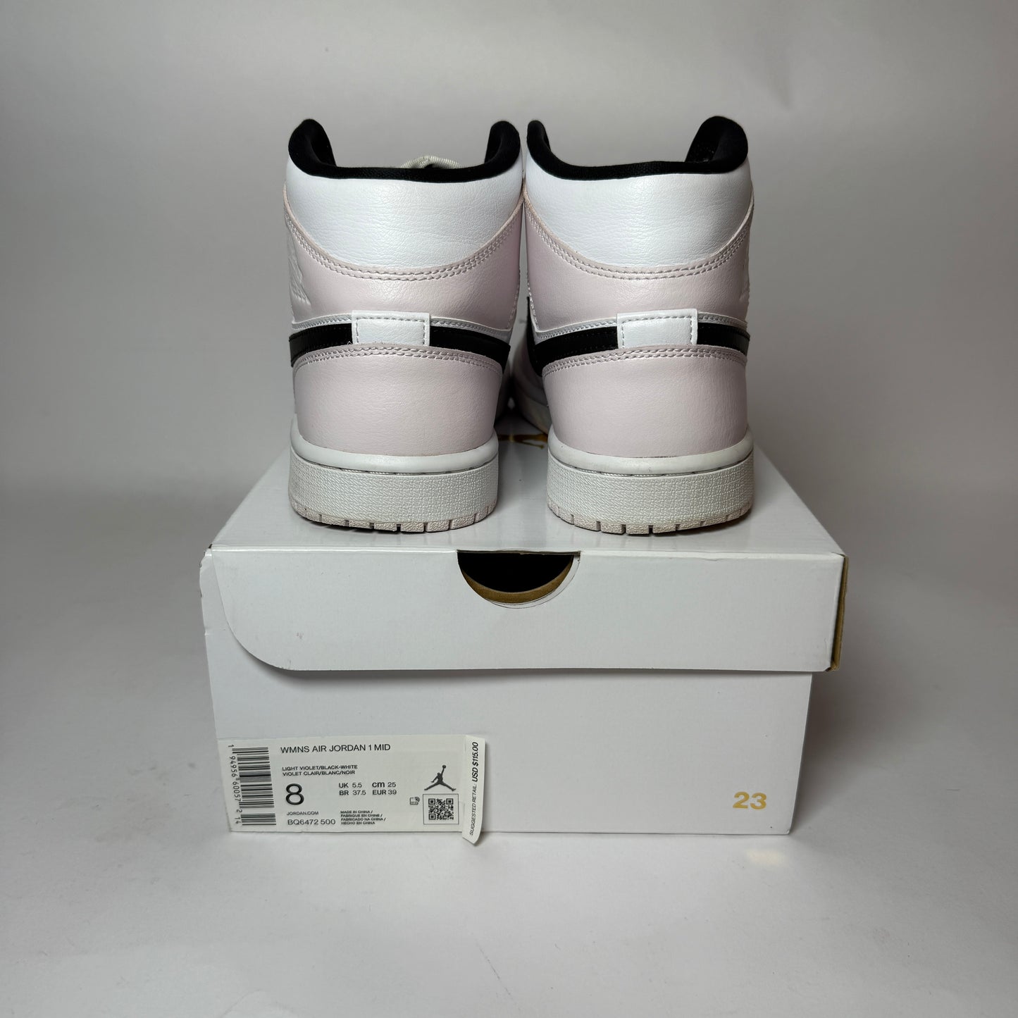 Jordan 1 Mid Barely Rose Women’s (Pre-Owned) (SIZE 6.5Y/8W)