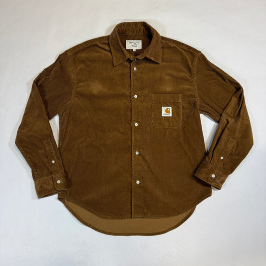 CarHartt WIP x Awake Corduroy Long Sleeve Shirt Front