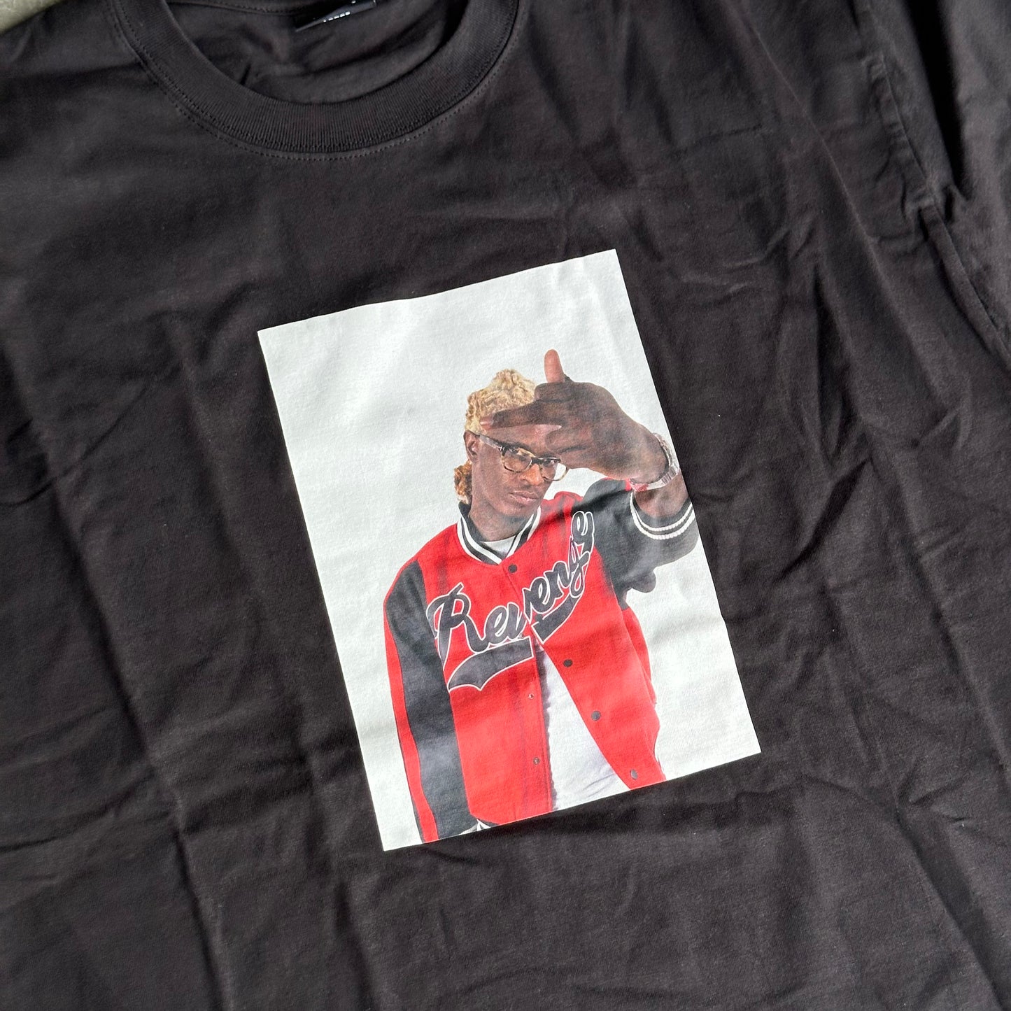 Revenge Young Thug Black Tee
