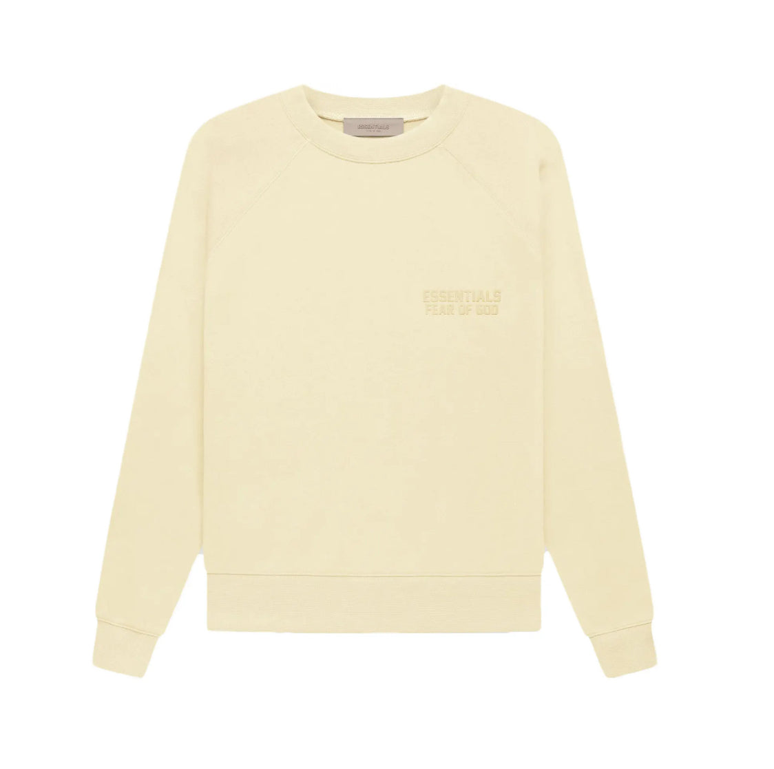 Fear Of God Essentials Canary Yellow Crewneck