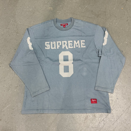 Supreme Affiliated L/S Football Top Dusty Blue