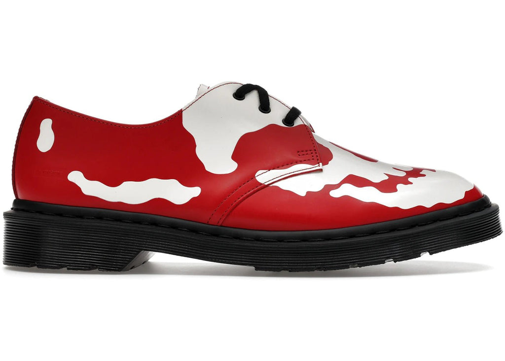 Dr. Martens 1461 3-Eye Shoe Supreme Skull Red White - Kicks Collective PA - Dr. Martens - 42936600 - Men's Shoes - 11M/12.5W - Brand New