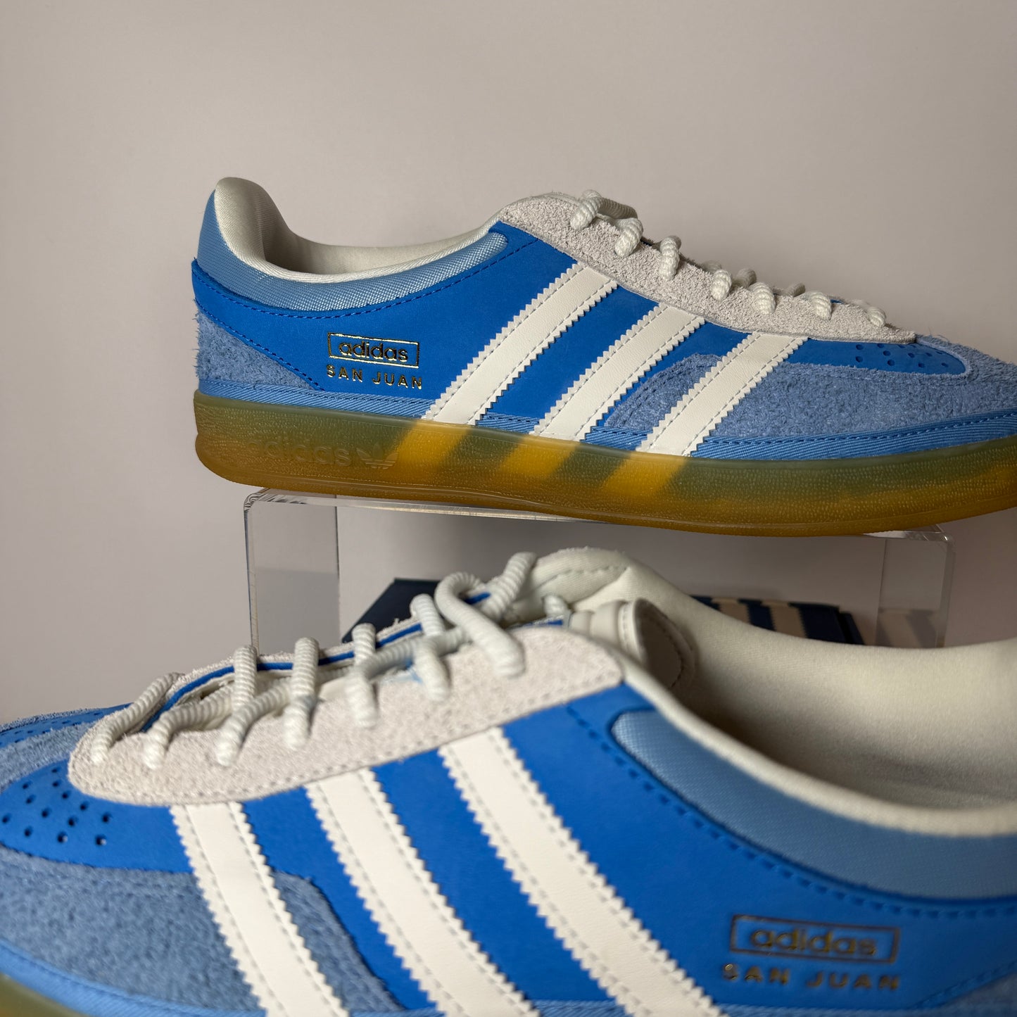 adidas Bad Bunny Gazelle Indoor San Juan *pre owned* (LIKE NEW) (SIZE 9.5)