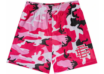 Eric Emanuel EE Basic Short Pink/Black Camo *pre-owned* SIZE LARGE