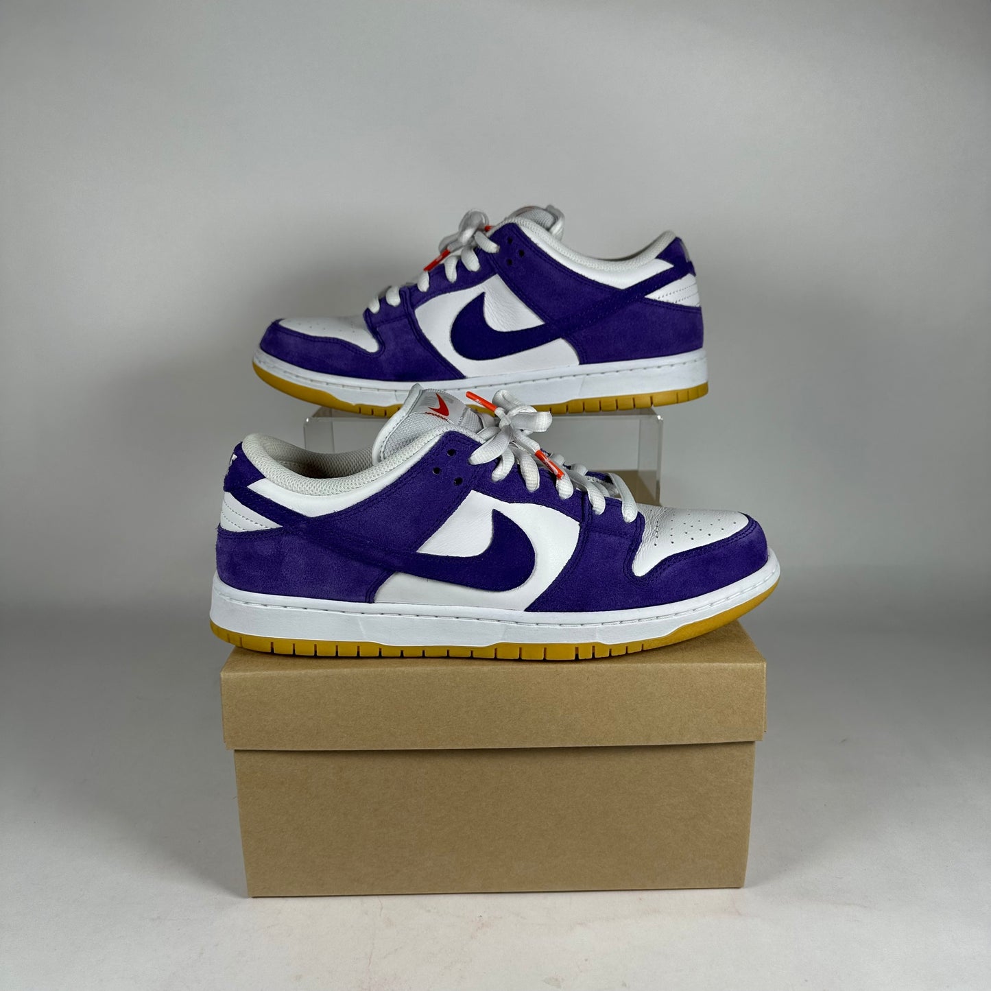 Nike SB Dunk Low Orange Label Court Purple *pre-owned* size 9.5