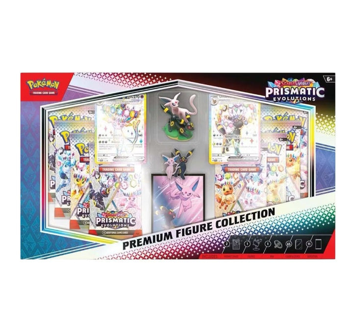 2025 Pokemon Prismatic Evolutions Premium Figure Collection Box - Kicks Collective PA - Kicks Collective PA -  - 