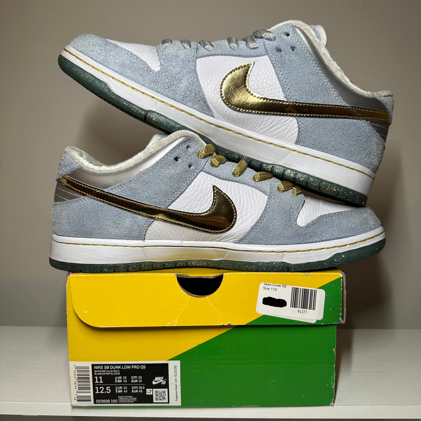 Nike SB Dunk Low Sean Cliver *pre-owned* (SIZE 11)