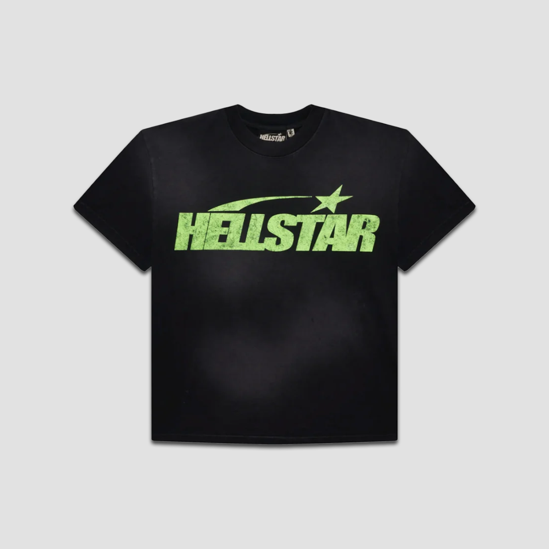 Hellstar Classic Logo T-Shirt Black/Green