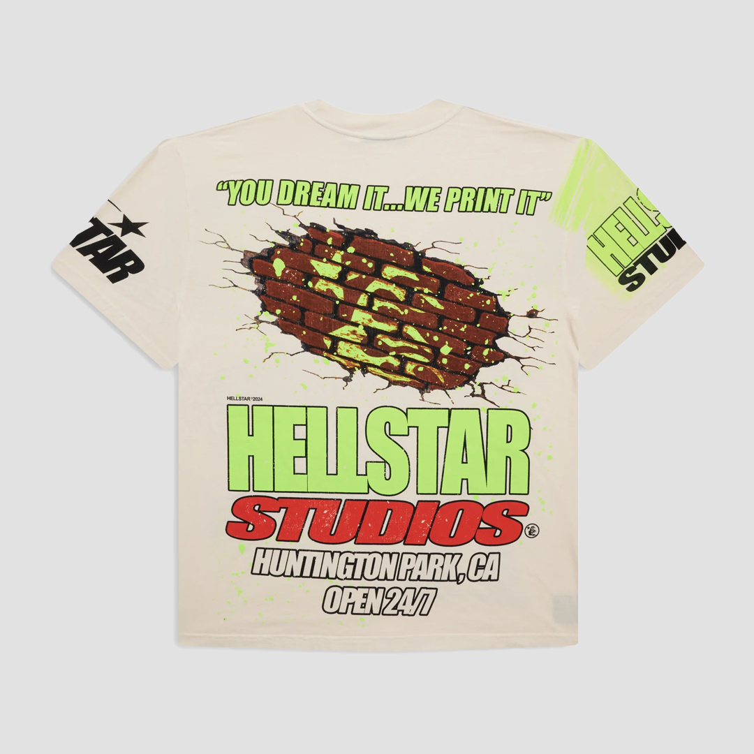 Hellstar Studios Brick Wall T-Shirt