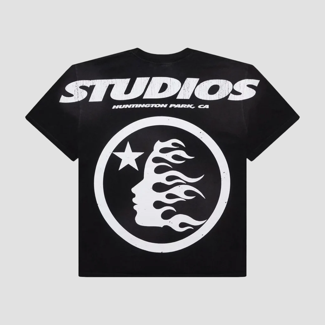 Hellstar Studios Glitter Cartoon Logo T-Shirt