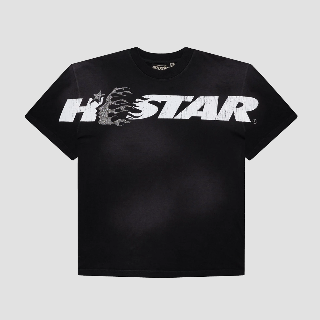 Hellstar Studios Glitter Cartoon Logo T-Shirt