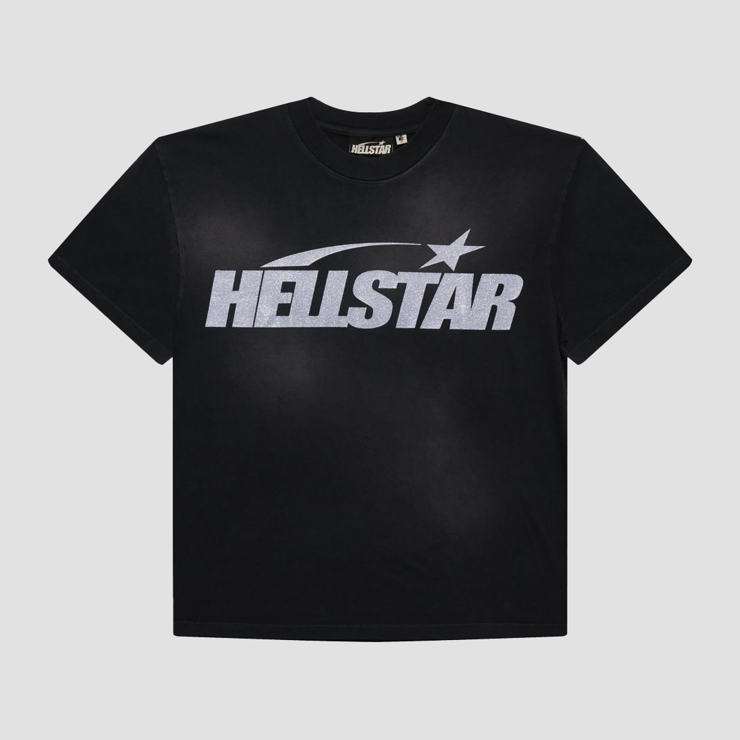 Hellstar Studios Glitter Classic Logo T-Shirt