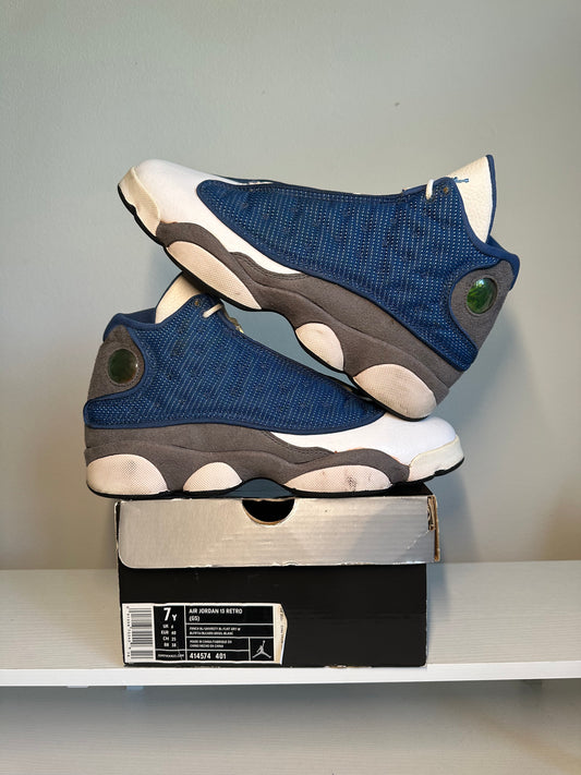 Jordan 13 Retro Flint (2020) *pre-owned* (SIZE 7Y)