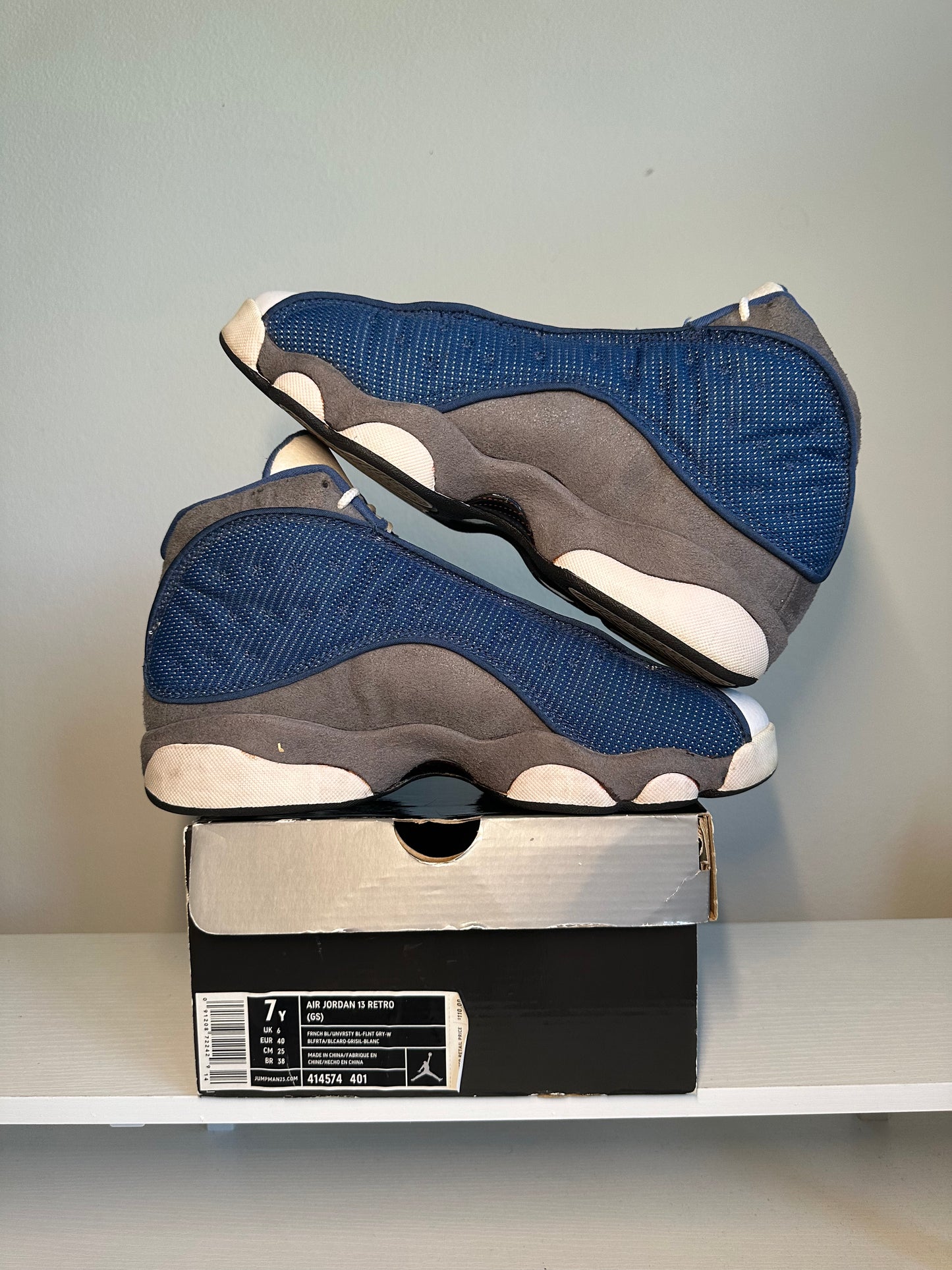 Jordan 13 Retro Flint (2020) *pre-owned* (SIZE 7Y)