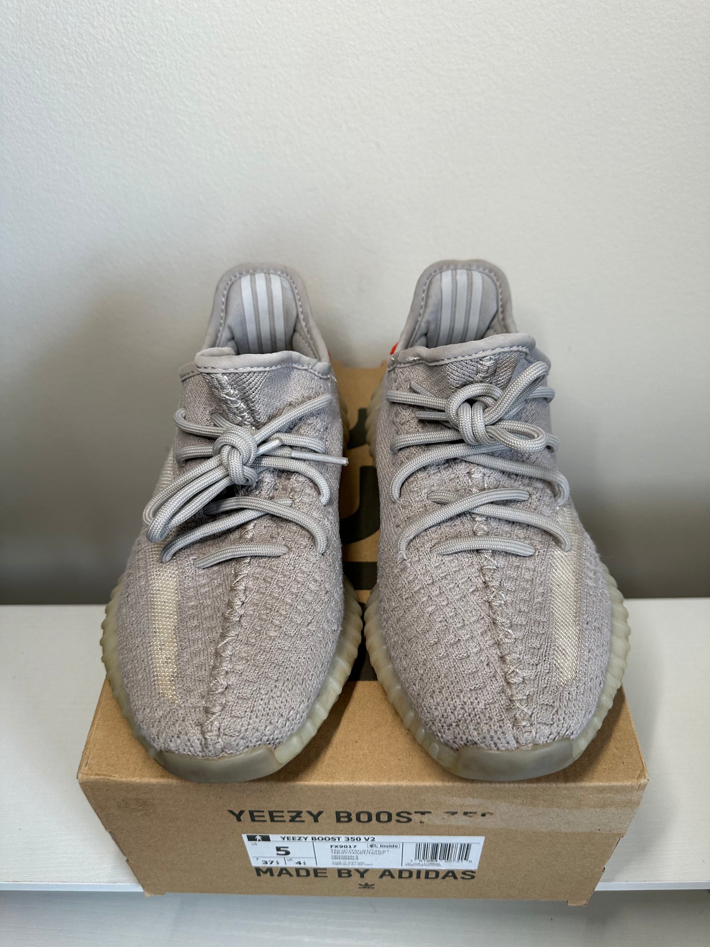 adidas Yeezy Boost 350 V2 Tail Light *pre-owned* (SIZE 5Y)