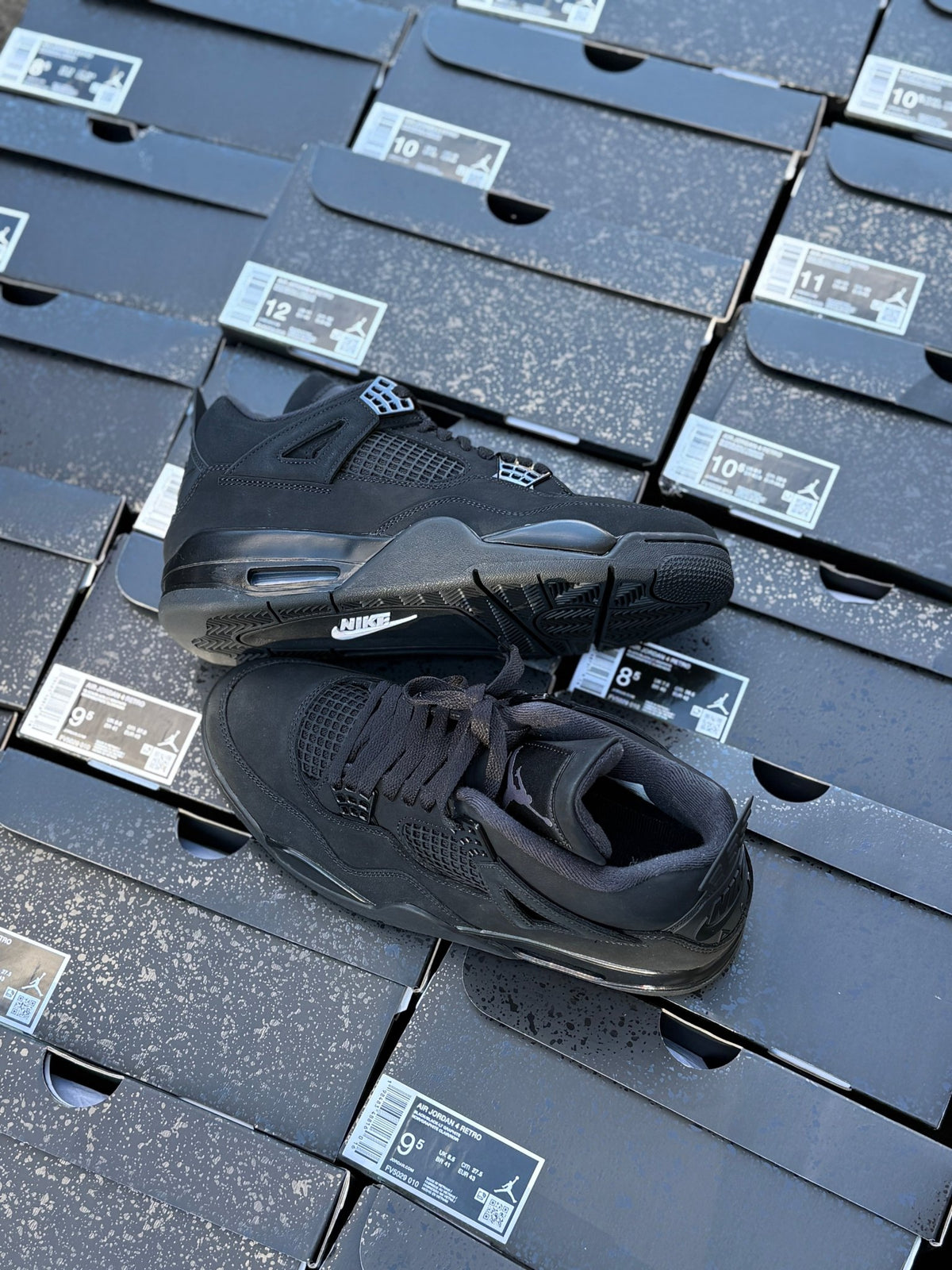 Air Jordan 4 Black Cat (2025) *excluded from discount* - Kicks Collective PA - Kicks Collective PA -  - 8 M / 9.5 W