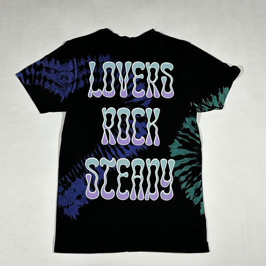 Paper Planes Lovers Rock Steady Tie Dye T-Shirt - Small